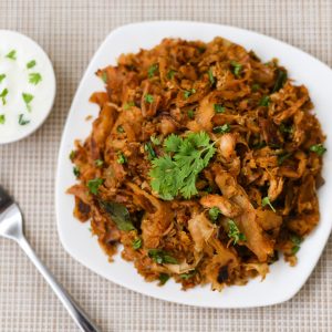 Mutton Kottu (with Raita)